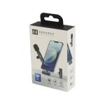 میکروفون‌ یقه‌‌ ای بی سیم لایتنینگ و تایپ C مدل K8 ا K8 Lightning and Type C wireless microphone