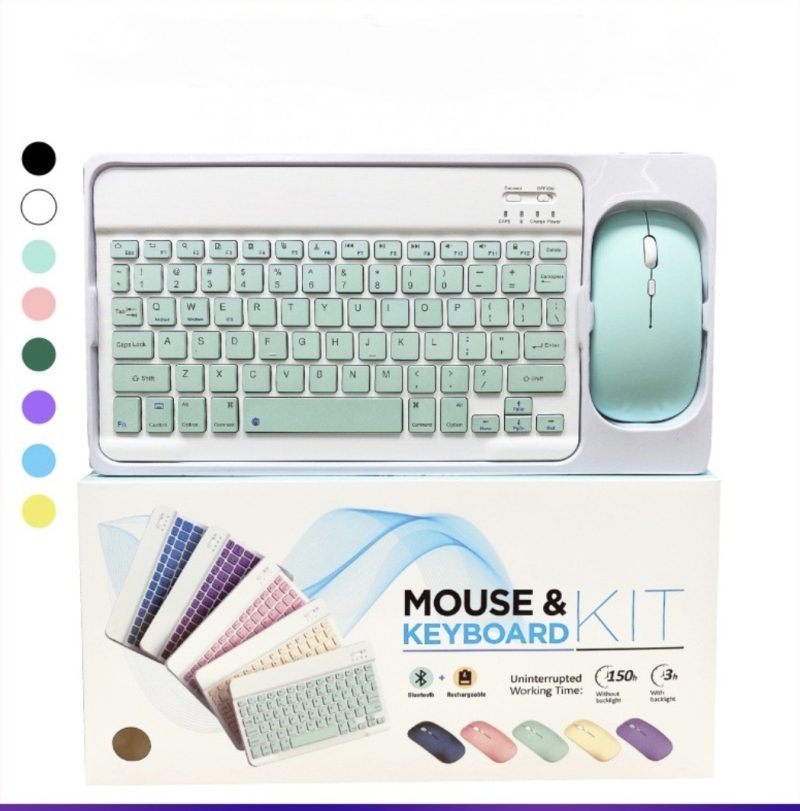 ماوس و کیبورد بلوتوثی قابل شارژ مدل kit mouse and keyboard