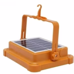 پروژکتور خورشیدی شارژی و چراغ پارکی سیار مدل Solar Light (ضدآب و پاوربانک‌دار)